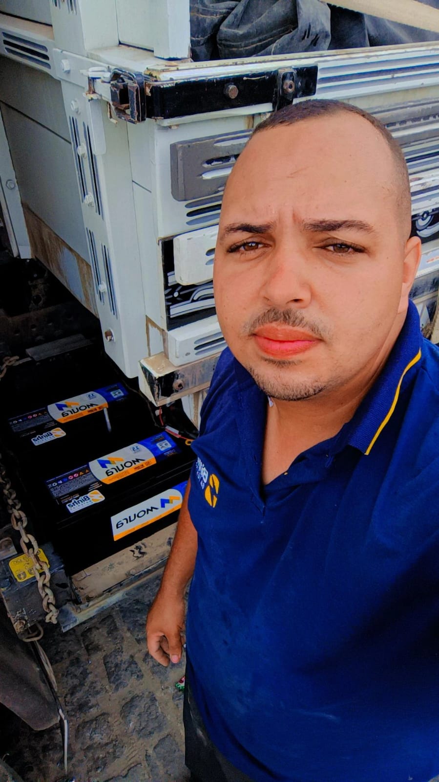 Instalação de bateria